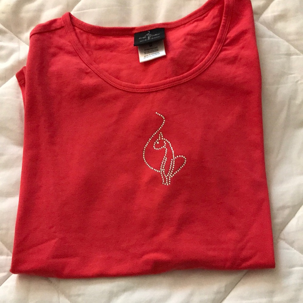 Baby Phat M pink short Tee with tags - Picture 4 of 4